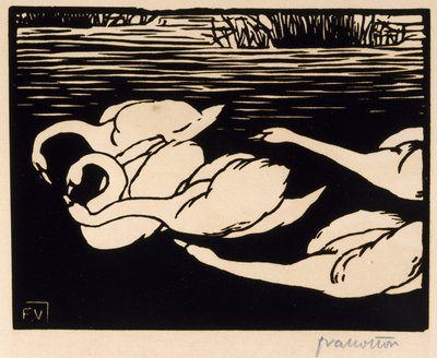 The Swans, 1892 by Felix Edouard Vallotton